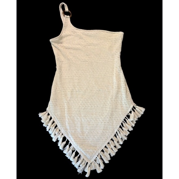 SHEIN Dresses & Skirts - SHEIN SXY One Shoulder Fringe Dress NWT